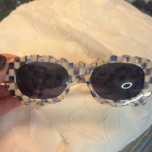 I-SEA Blue and White Sunglasses